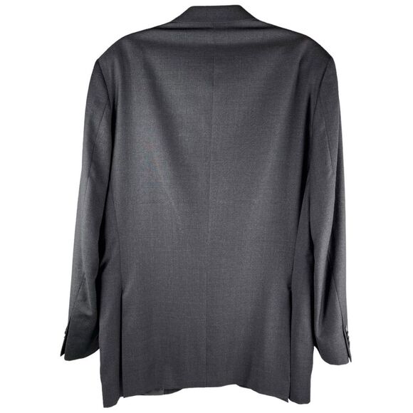 Peter Millar charcoal grey wool Sport Coat Blazer Men’s Size 42L - Picture 5 of 9